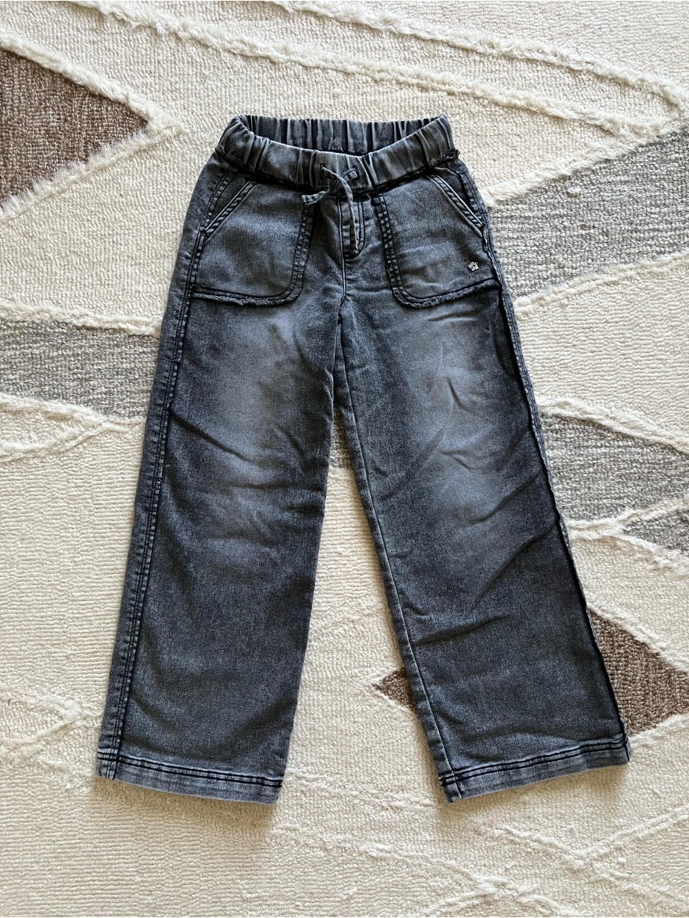 Limited Too Charcoal Gray Pull-On Jeans